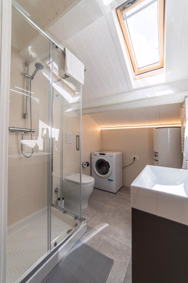 Bagno ristrutturato di un appartamento
